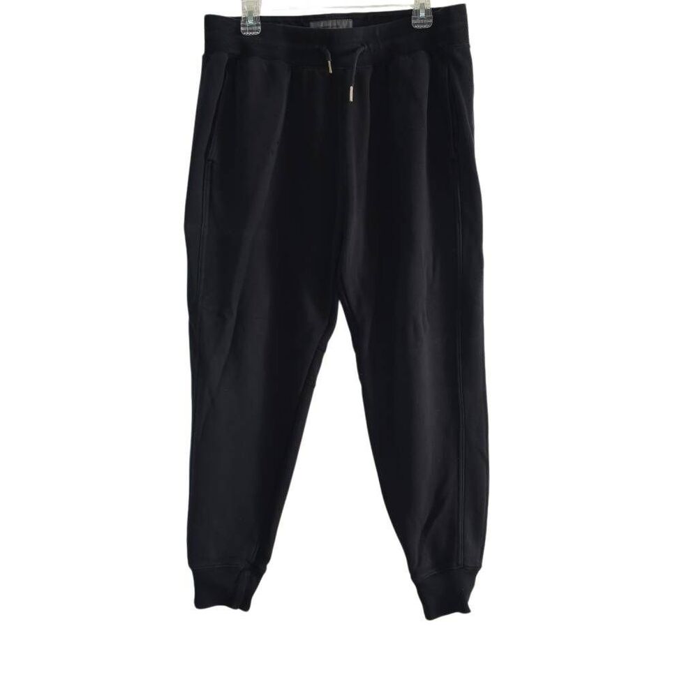 Abercrombie & Fitch Men's Size Large Black Relaxed Sweatpants - Flaw